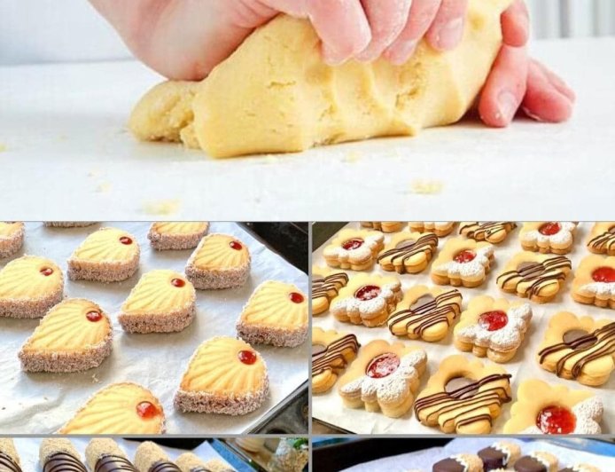 1 Teig 4 Sorten Plätzchen