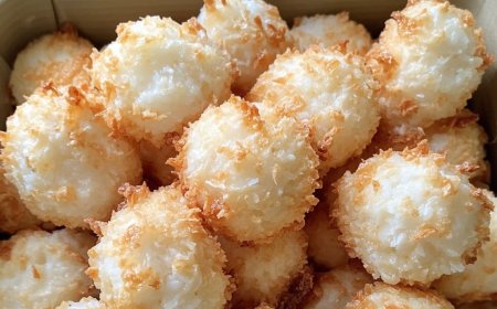 Saftige Kokosmakronen