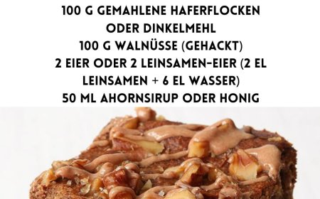 Dattel Walnuss Kuchen