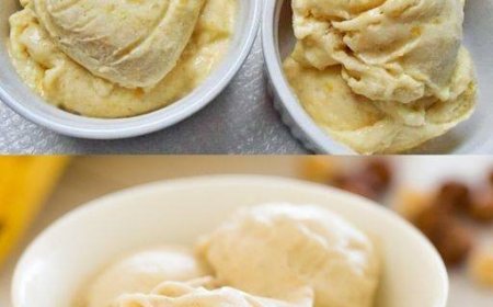 Einfache Eiscreme Rezept: Nur 1 Zutat