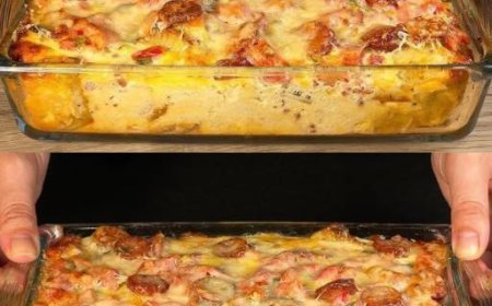 Meine Großmutter hat mir dieses alte Rezept beigebracht, es ist eine praktische und sehr schmackhafte Mahlzeit.