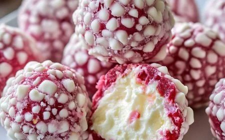 Die sind Affengeil Himbeer Frischkase Kugeln