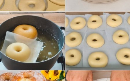 Rezept für fluffige, selbstgemachte Donuts