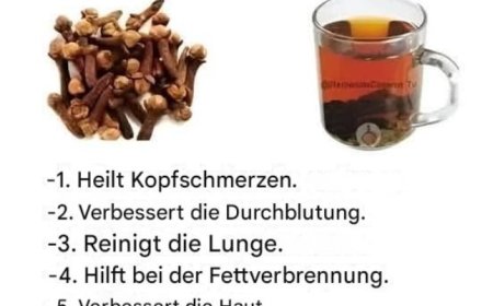 Kauen Sie Nelken, das hat mir mein Arzt gesagt, ich werde ihm ewig dankbar sein.