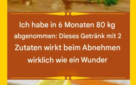 Ich habe in 6 Monaten 80 kg abgenommen