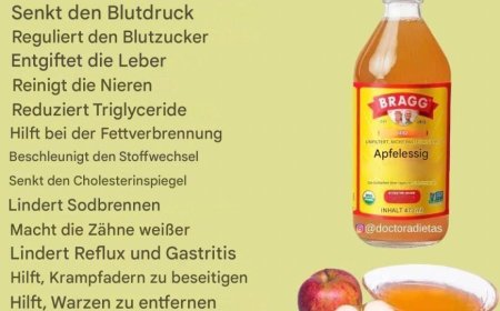 Erfahren Sie mehr über die vielen gesundheitlichen Vorteile von Apfelessig. Sie werden begeistert sein