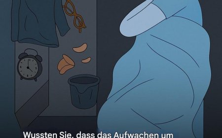 Dies könnte der Grund sein, warum Sie zwischen 3 und 5 Uhr morgens aufwachen