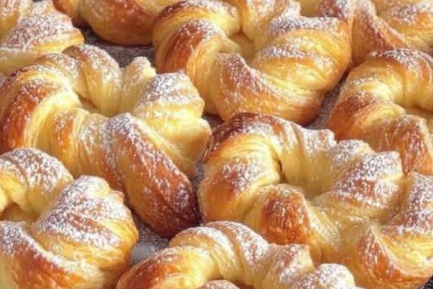 Blätterteig mit Puddingfüllung: Ein süßer Traum zum Dahinschmelzen ... Blätterteig mit Puddingfüllung: Ein süßer Traum zum Dahinschmelzen ...