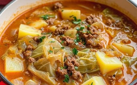 Wirsing Hackfleisch Eintopf  Deftig und Wärmend
