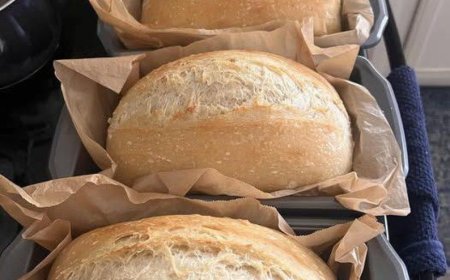 Das beste Rezept für Brot ohne Kneten: Weich, Locker ve Unglaublich Einfach