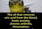 Natural Oil Blend to Reduce Uric Acid, Joint Pain, Anxiety & Cravings