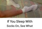 What Really Happens When You Sleep in Socks