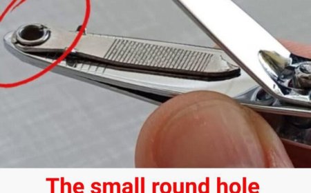 Why That Small Round Hole on Your Nail Clipper Matters