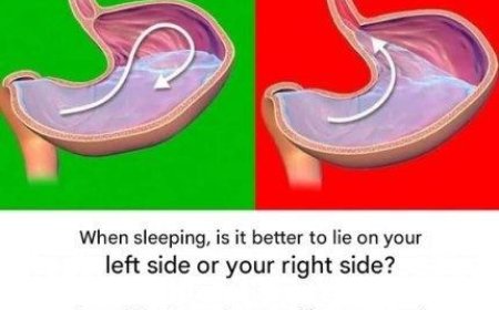 Which side is better to sleep on?