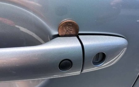 What It Means If You See a Penny in Your Car Door Handle