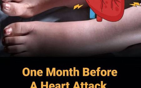 One Month Before a Heart Attack, Your Body Will Alert You: Here Are the 6 Symptoms!