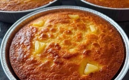 Delicious Pineapple Cake