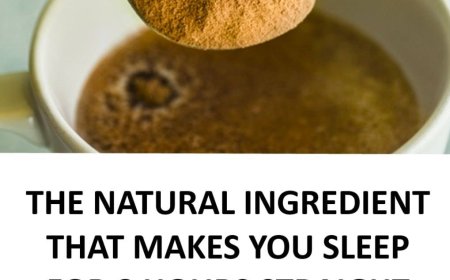 The Natural Ingredient That Lets Us Sleep 8 Hours Straight and Helps Burn Fat