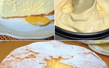 Flourless cloud cake  a traditional recipe from my great-grandmother