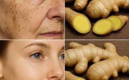 Ginger: A Natural Secret for Youthful Skin!