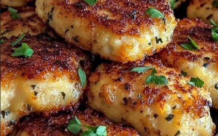 All the Grandkids Wanted Seconds And Grandpa Ate Three of These Crispy Chicken Fritters