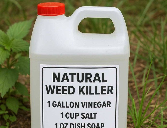 My nana swears by this natural weed eliminator recipe. Here’s how it works