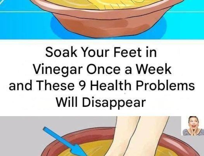 Soak Your Feet in Vinegar Once a Week and Watch These 9 Health Problems Disappear