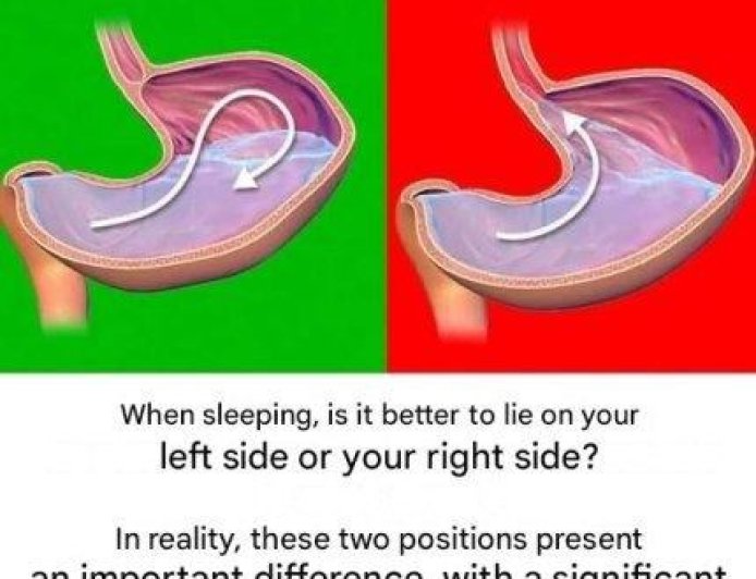 Which side is better to sleep on?