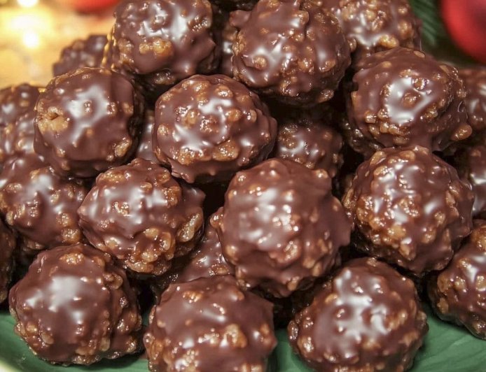 Chocolate Rice Krispie Balls– Don’t Lose This Recipe