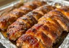 Bacon Brown Sugar Pork Tenderloin