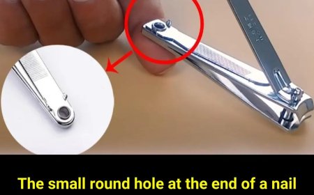 The Hidden Function of the Small Hole in a Nail Clipper