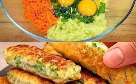 Golden Cabbage and Veggie Egg Fritters