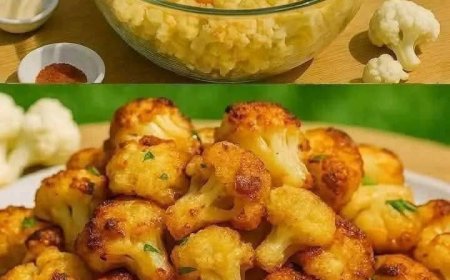 Crispy Roasted Cauliflower