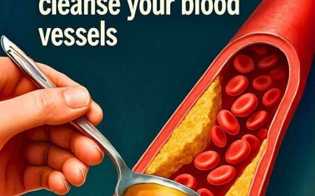 1 tablespoon every morning to naturally cleanse your blood vessels