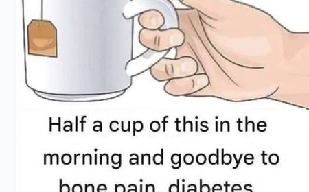 Half a cup of this in the morning