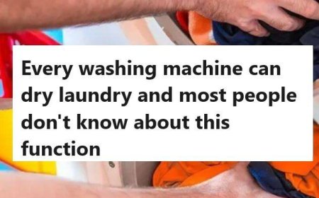 Every washing machine can dry laundry and most people don’t know about this function