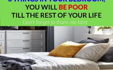8 THINGS YOU SHOULDN’T KEEP IN THE BEDROOM BECAUSE THEY ATTRACT POVERTY