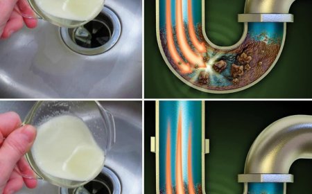 Home trick to clean the drain and pipes without calling the plumber