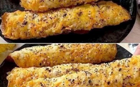 Cheesy Carrot Flatbreads