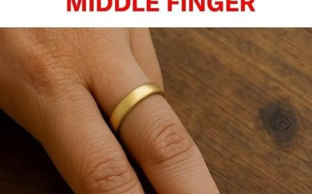 The Meaning of Wearing a Ring on the Middle Finger – Symbolism, Style & Culture