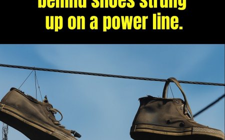 The Meaning Behind Shoes Hanging on Power Lines – What Does It Really Mean?