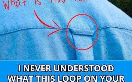 I Never Understood What This Loop On Your Shirt Was For Until They Showed Me