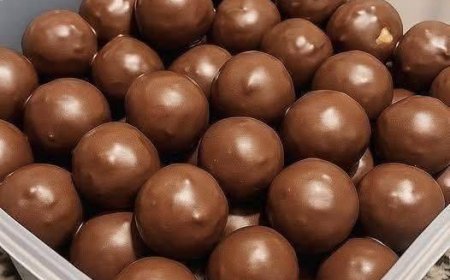 No-Bake High-Protein Chocolate Peanut Butter Balls — Easy, Sweet & Satisfying (Only 6 Ingredients!)