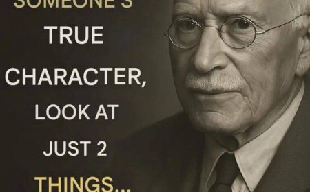 To see someone’s true character, look at just these 2 things