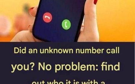 Did an unknown number call you? No problem