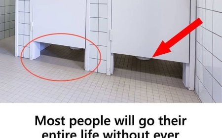 Why Doors in Public Bathrooms Don’t Reach the Floor