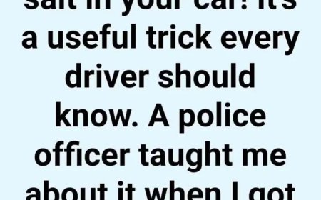 Why A Simple Cup of Salt Could Save Your Car And Your Health