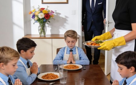 She Called It “Gold Rice” So the Boys Would Feel Safe. When the Man of the House Came Home Early, Everything Changed.