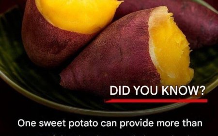 SWEET POTATO: A POWERFUL SOURCE OF VITAMIN A