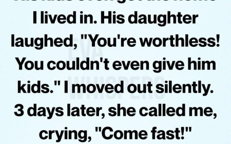 His Daughter Forced Me Out of My Own Home. Days Later, a Lawyer Uncovered My Husband’s Final, Unforgettable Act